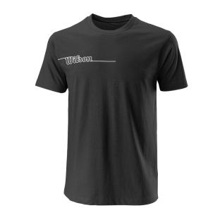 T-shirt Noir Homme Wilson Team pas cher