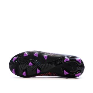 Chaussures de Foot Noir/Violet Junior Puma Future 8 Play FG/AG Jr vue 0