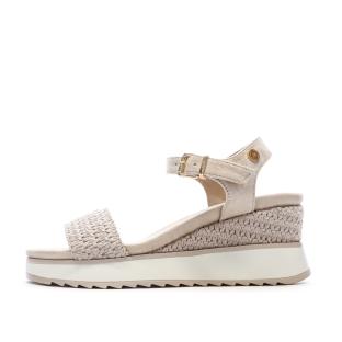 Sandales à Talon Beige Femme XTI 143857 pas cher