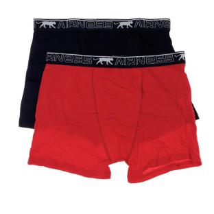 X2 Boxers Noir/Rouge Homme Airness 1/57/132 pas cher
