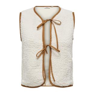Gilet Beige Femme Only Agate pas cher