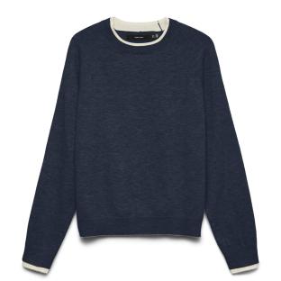 Pull Marine Femme Vero Moda Wonderful vue 3