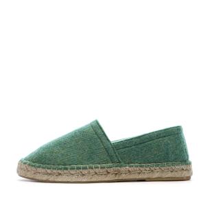 Espadrilles Vertes Foncés Femme Pare Gabia Anitz vue 0