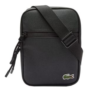 Sacoche Noire Homme Lacoste Crossover pas cher