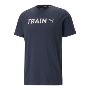 T-shirt Marine Homme Puma Train 523414 pas cher