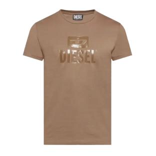 T-shirt Marron Homme Diesel T-Diego pas cher