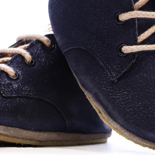 Chaussons Marine Métal Garçon Aster Layas vue 0