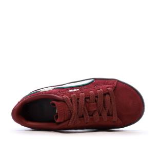 Basket Rouge Garçon Puma Suede 2 One Piece vue 4