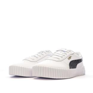 Baskets Blanches/Noires Femme Puma Carina 2.0 399397 vue 6
