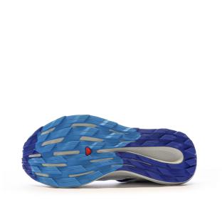 Chaussures de trail Blanche/Bleu Homme Salomon Pulsar vue 5