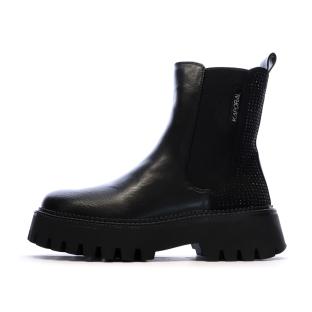 Bottines Noir Femme Kaporal Crissy vue 0