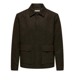 Veste Marron Homme Only & Sons Ponnor vue 0