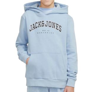 Sweat à Capuche Bleu Garçon Jack & Jones Varsity pas cher
