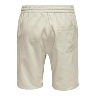 Short Blanc Homme ONLY & SONS Cot Lin vue 2