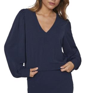 Blouse Marine Femme Vila Gaja pas cher