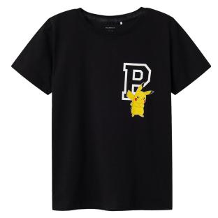 T-shirt Noir Garçon Name it Pokemon Dex vue 0