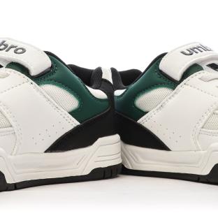 Baskets Blanches/Noires/Vert Garçon Umbro Travys vue 6