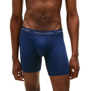 X3 Boxers Bleu/Gris/Marine Homme Tommy Hilfiger Brief vue 0