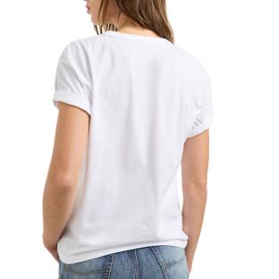 Weißes Damen-T-Shirt von Pepe Jeans, Modell Bema Ansicht 0
