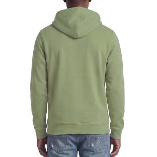 Sudadera verde para hombre de Tommy Hilfiger con insignia ver 0