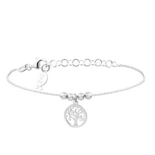 Bracelet Argent Arbre de vie Clio Blue Lina pas cher