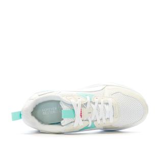 Baskets Blanches/Bleu/Rose Homme Puma Trinity Lite vue 0