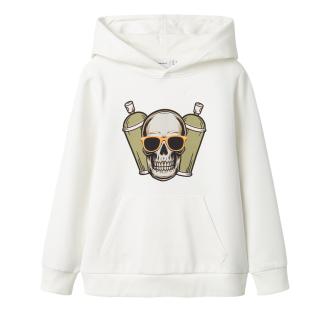 Sweat Blanc Garçon Name it Tected pas cher