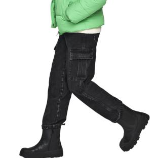 Jean Noir Fille Kids ONLY Harmony Wide vue 2