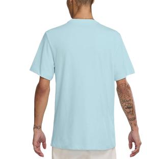 T-shirt Bleu turquoise Homme Nike M Nsw Club Tee vue 2