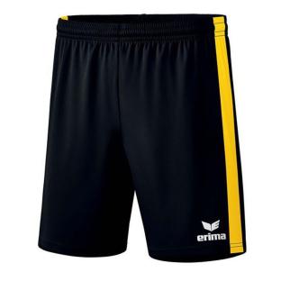 Short Noir/Jaune Homme Erima Retro Star pas cher