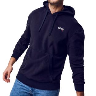 Sweat à capuche Marine Homme Schott Micro Polar pas cher