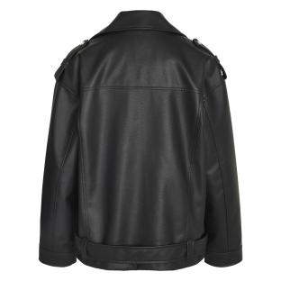 Perfecto Noir Femme Noisy May Paulina Oversize Biker Curve vue 0