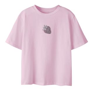 T-Shirt Rose Fille Name it Flonnis vue 0