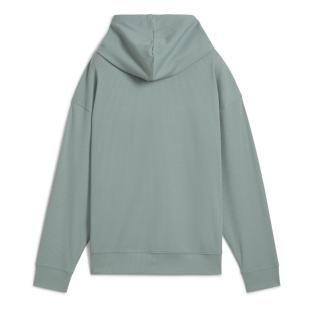 Sweat à Capuche Verte Femme Puma Elevated Comfort Hoodie vue 0