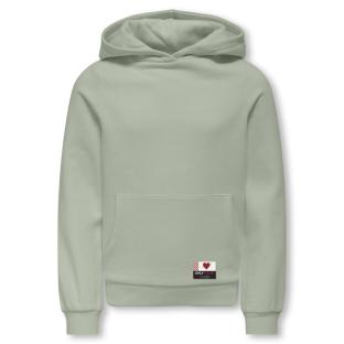 Sweat Vert Fille Kids ONLY Kognoomi pas cher