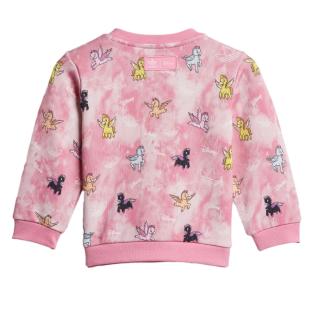 Survêtement Rose Fille Adidas Crew Sets vue 0