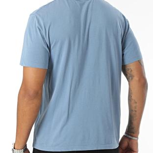 T-shirt Bleu Homme Pepe jeans Jacko PM508664 vue 2