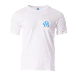 T-shirt Blanc Homme Olympique de Marseille vue 0