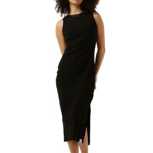 Vestido negro mujer Calvin Klein Jeans costura larga ver 0
