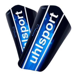 Protège-Tibias Noir/Bleu Enfant Uhlsport Super Lite Plus pas cher