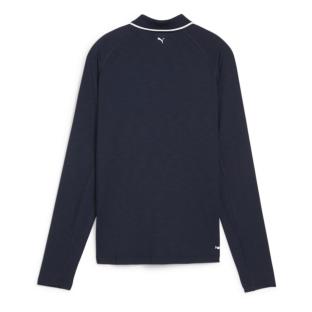 Polo Manches Longues Marine Femme Puma You vue 0