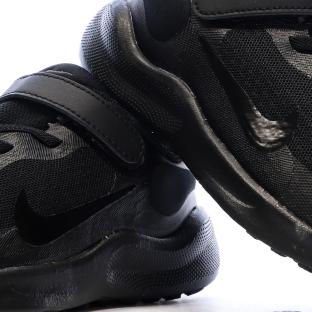 Baskets Noires Garçon Nike Revolution 7 vue 0