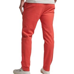 Pantalon Chino Rouge Homme Superdry Officers vue 2