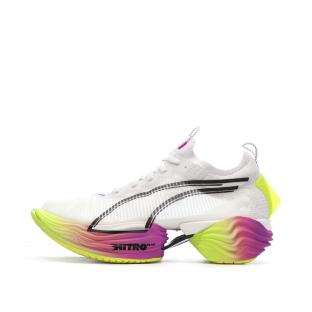 Chaussures de running Blanches/Rose Homme Puma Fast-r Nitro Elite 2 vue 0
