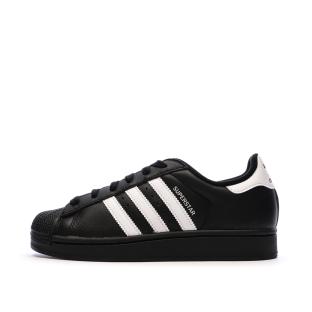 Superstar Baskets Noires/Blanches Homme Adidas pas cher