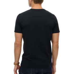 T-Shirt Marine Homme Superdry Classic vue 0