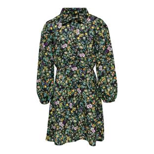 Robe Imprimé Noir/Vert Fille Kids ONLY Glino vue 0