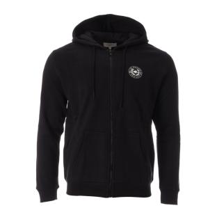 Sweat Zippée Noir Homme Lee Cooper Owen pas cher