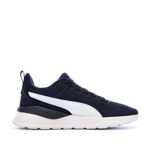 Baskets Marines/Blanches Homme Puma Anzarun Lite vue 2