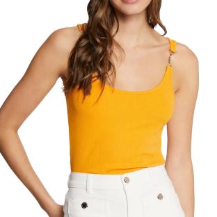 Débardeur Orange Femme Morgan DUBO pas cher